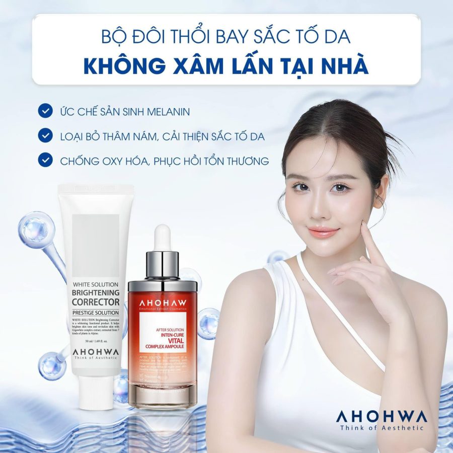 Kem hiệu chỉnh sắc tố Ahohwa