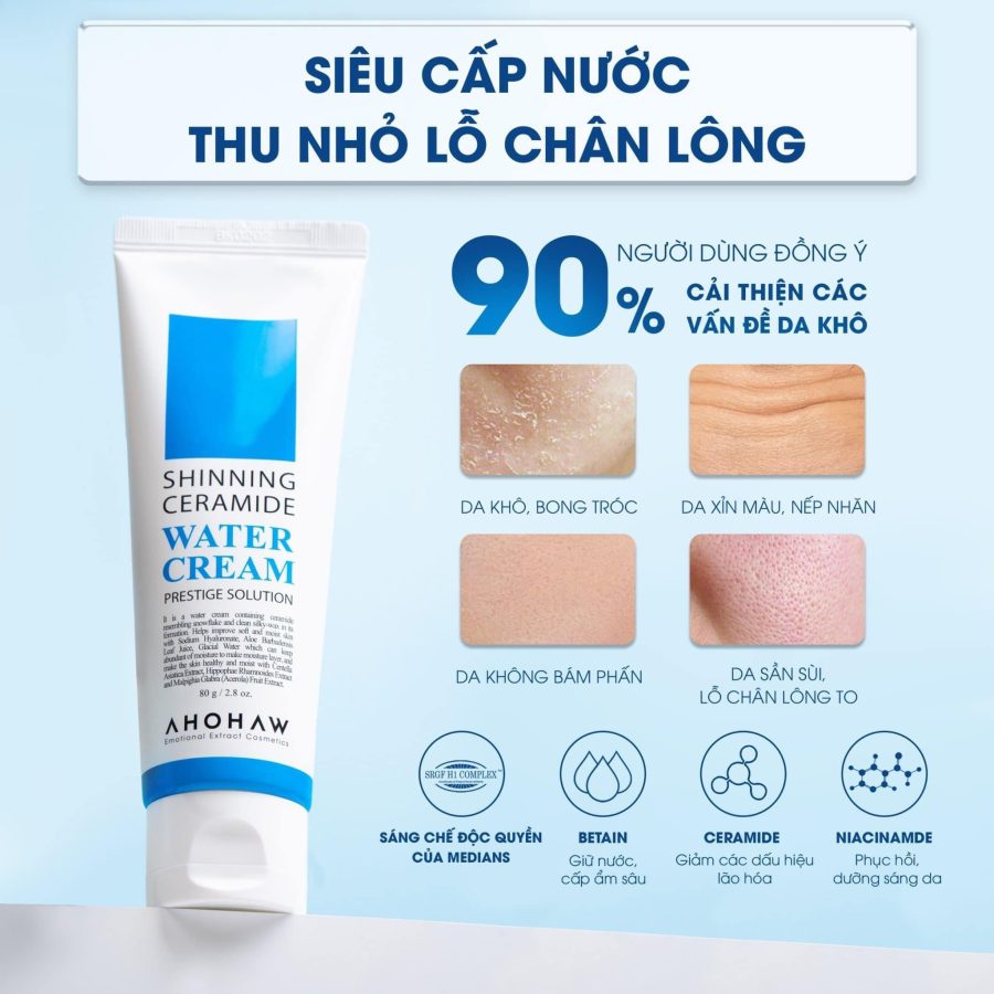 kem cấp nước ahohwa